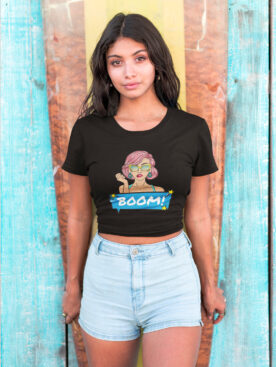 Boom Crop Tshirt