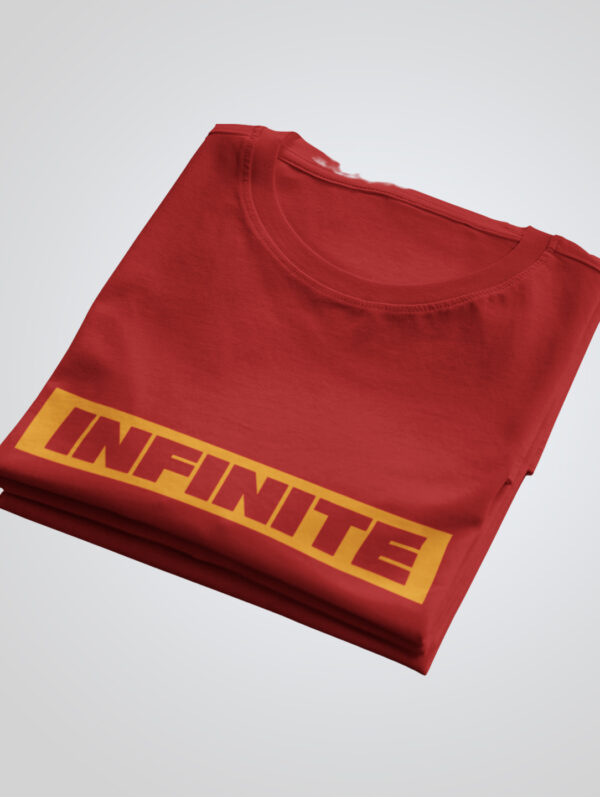 Infinite Men's Red T-Shirt