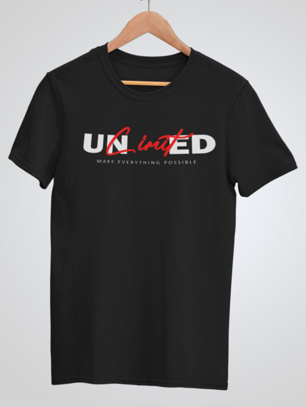 Unlimited Men's Black T-Shirt