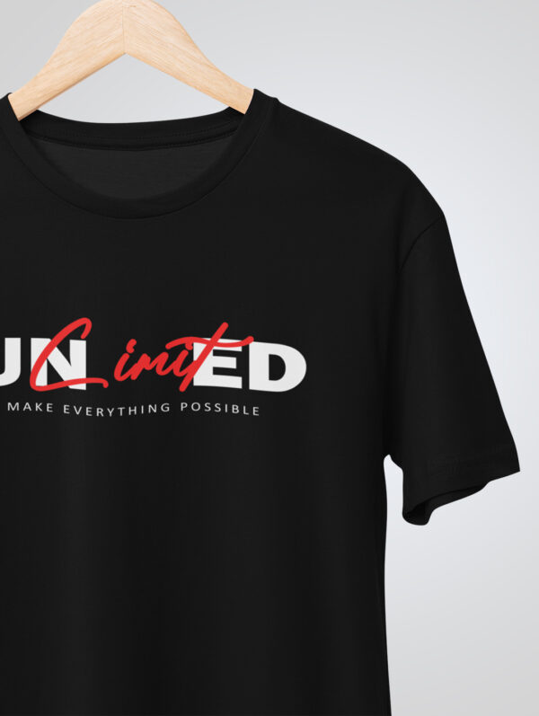 Unlimited Men's Black T-Shirt