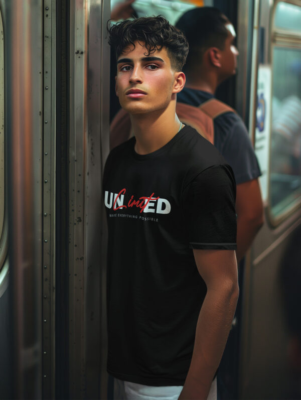 Unlimited Men's Black T-Shirt