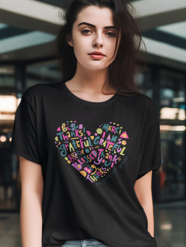 Be Gentle With Yourself Women's Black T-Shirt