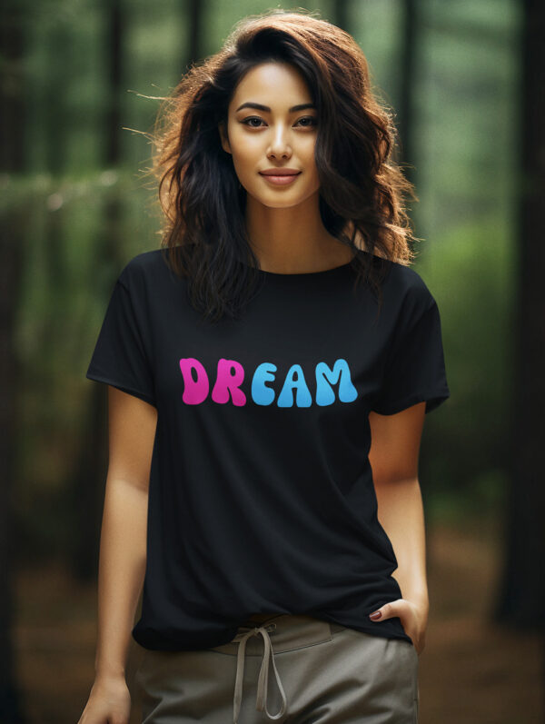 Dream Women's Black T-Shirt