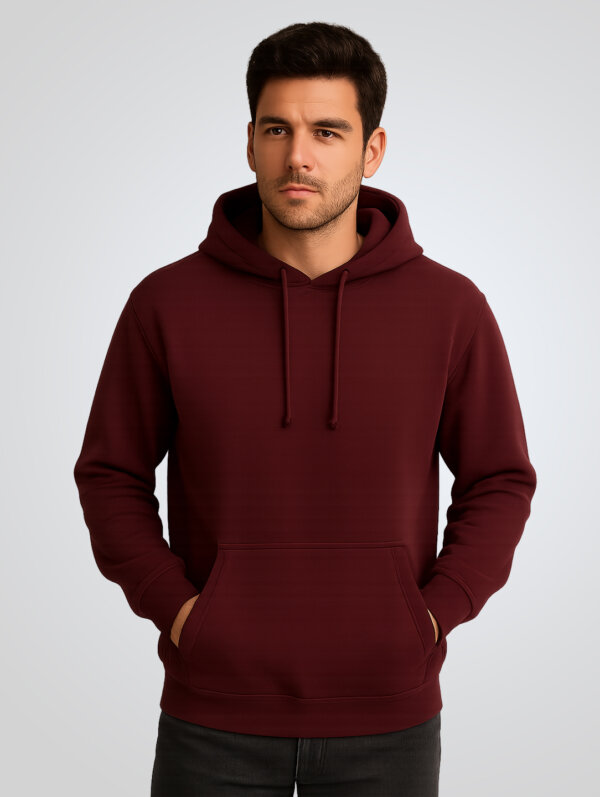 maroon hoodie 1
