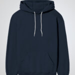 navy blue hoodie